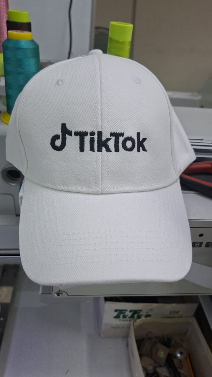 Tik Tok Event Embroidered Cotton Cap